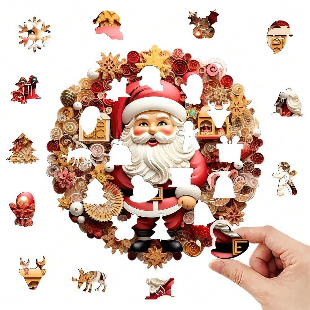 Santa Claus - Wooden Jigsaw Puzzles - image 1