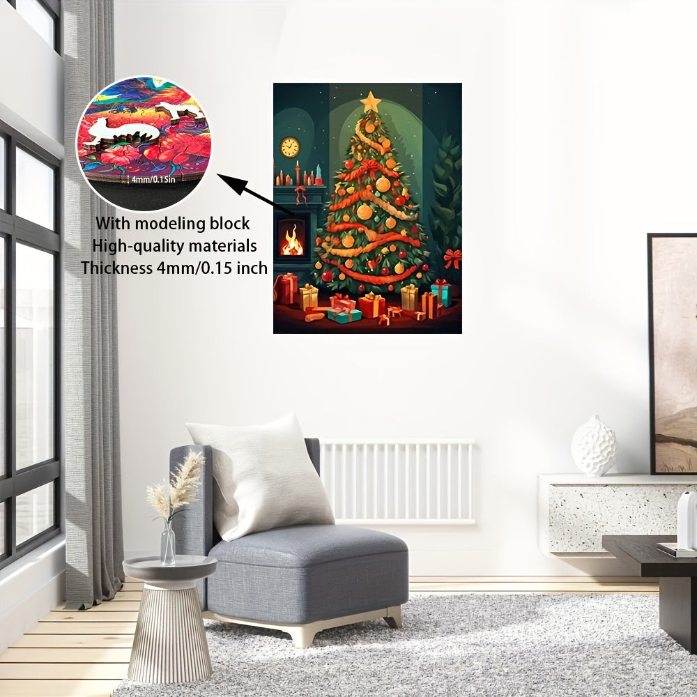 Garland Santa Tree - Wooden Jigsaw Puzzles - image 3