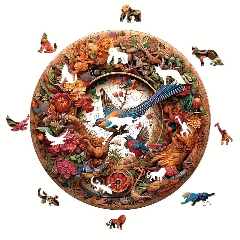 Bluebird - Wooden Jigsaw Puzzle - image 1