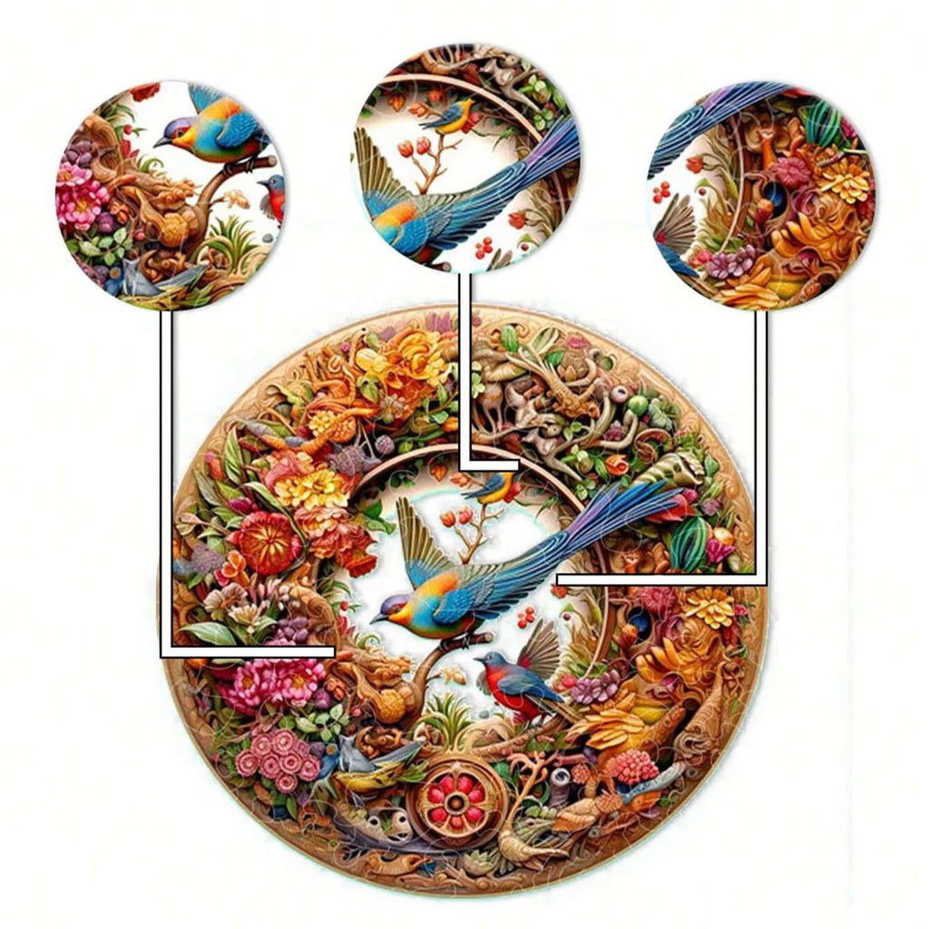 Bluebird - Wooden Jigsaw Puzzle - image 2