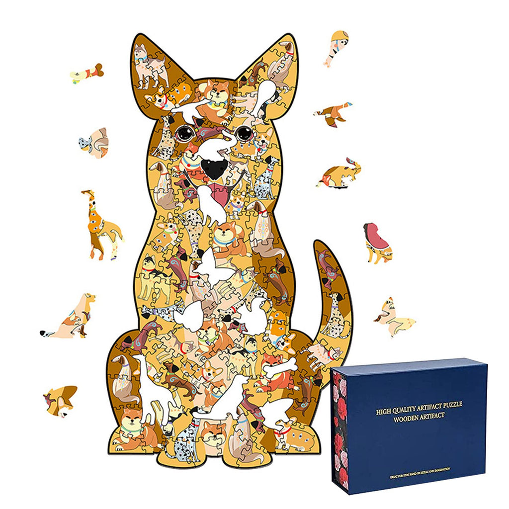 Shiba Inu - Wooden Jigsaw Puzzle - image 0
