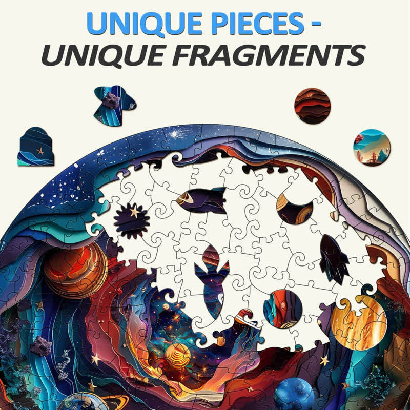 3D Universe - Wooden Jigsaw Puzzle - image 3