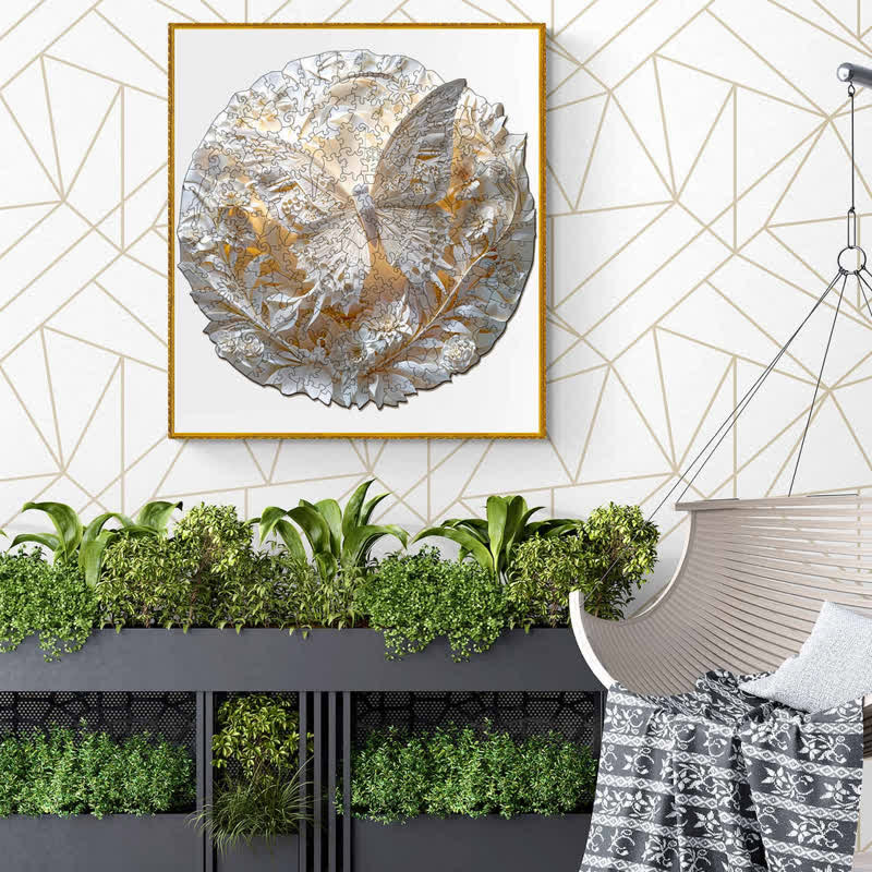 3D Paper Butterfly - Wooden Jigsaw Puzzle - image 7