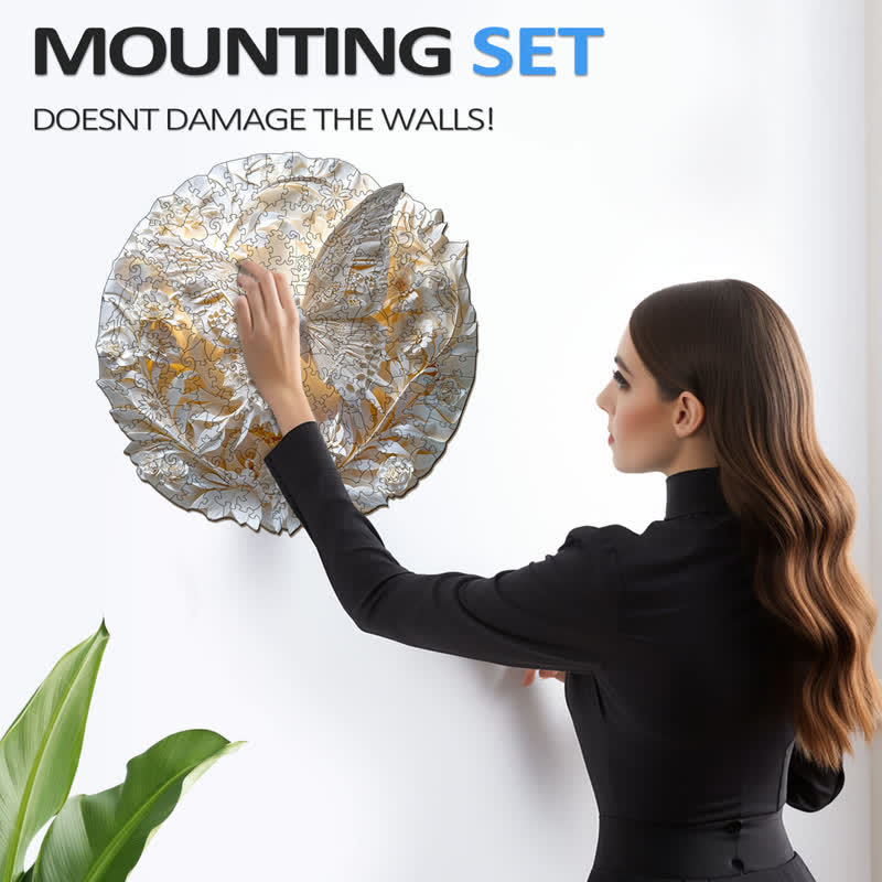 3D Paper Butterfly - Wooden Jigsaw Puzzle - image 8