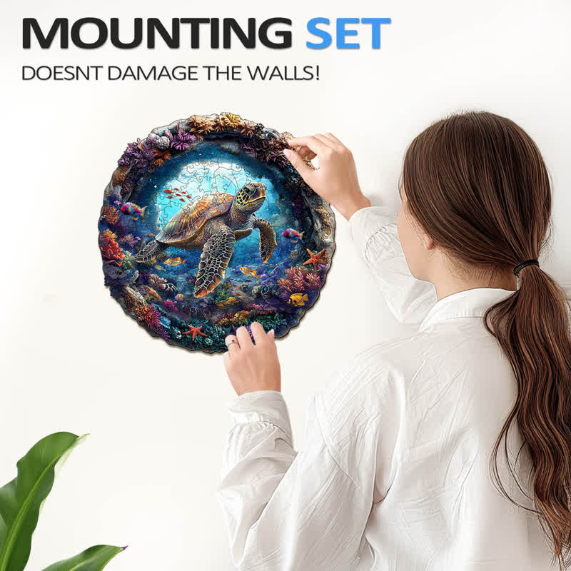 3D Turtle - Wooden Jigsaw Puzzle - image 7