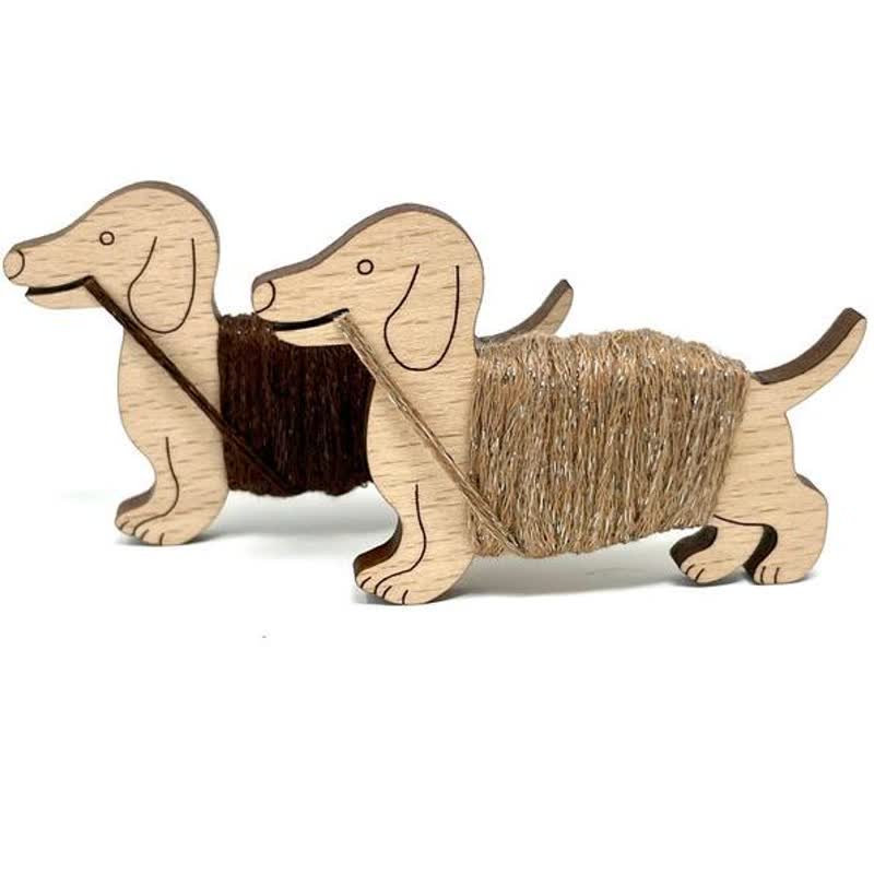 Premium Dachshund bobbins for cross stitch and embroidery - image 0
