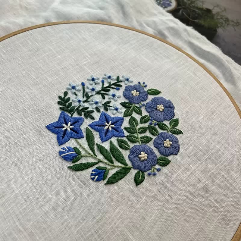 Decorative Painting Embroidery - Wild Flowers Beginner Friendly Embroidery - image 3