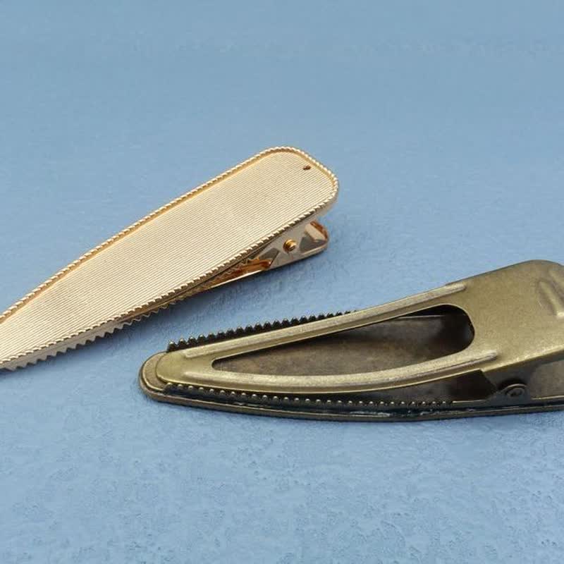 Hand Embroidery Hair Clip Making Base with Cover | Needlework Jewelry Base - image 6