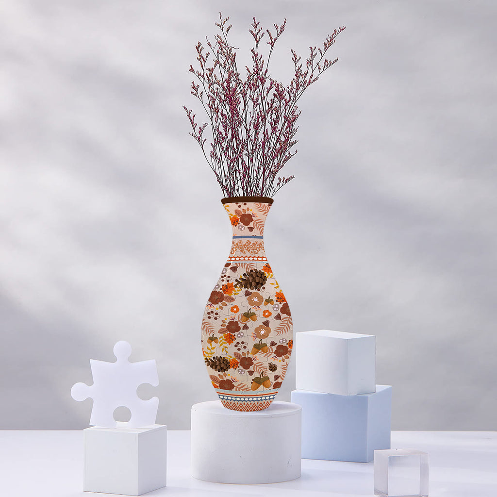 Rubbyoo 3D Jigsaw Puzzle Vase | Autumn Abundance - image 1