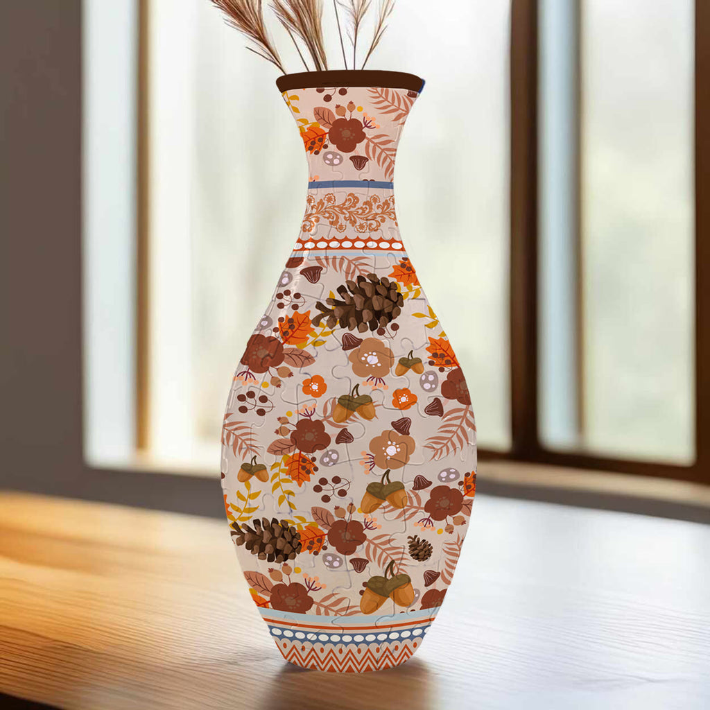Rubbyoo 3D Jigsaw Puzzle Vase | Autumn Abundance - image 7