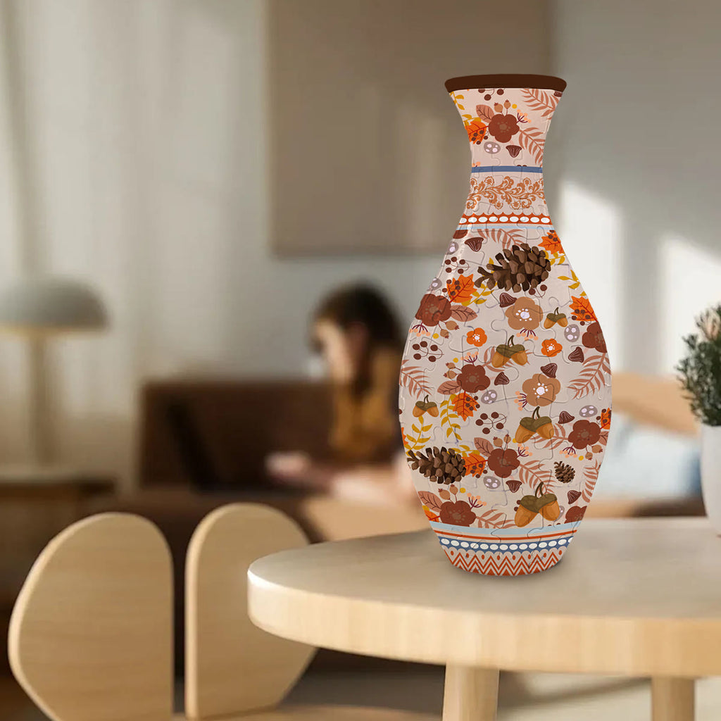Rubbyoo 3D Jigsaw Puzzle Vase | Autumn Abundance - image 6
