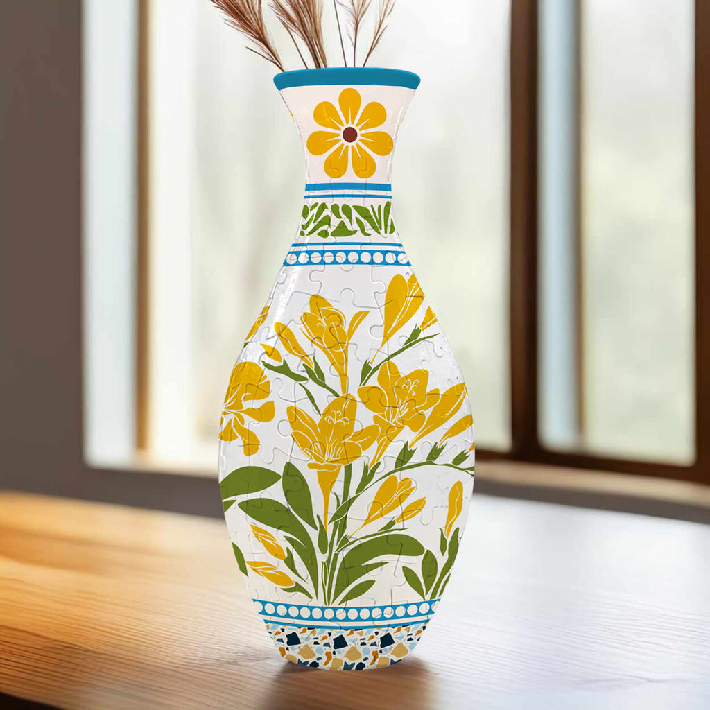 Rubbyoo 3D Jigsaw Puzzle Vase | Summer Blossom - image 7