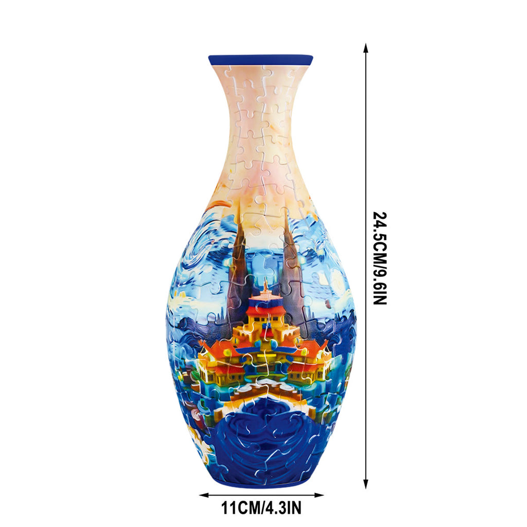 Rubbyoo 3D Jigsaw Puzzle Vase | Castle - image 5