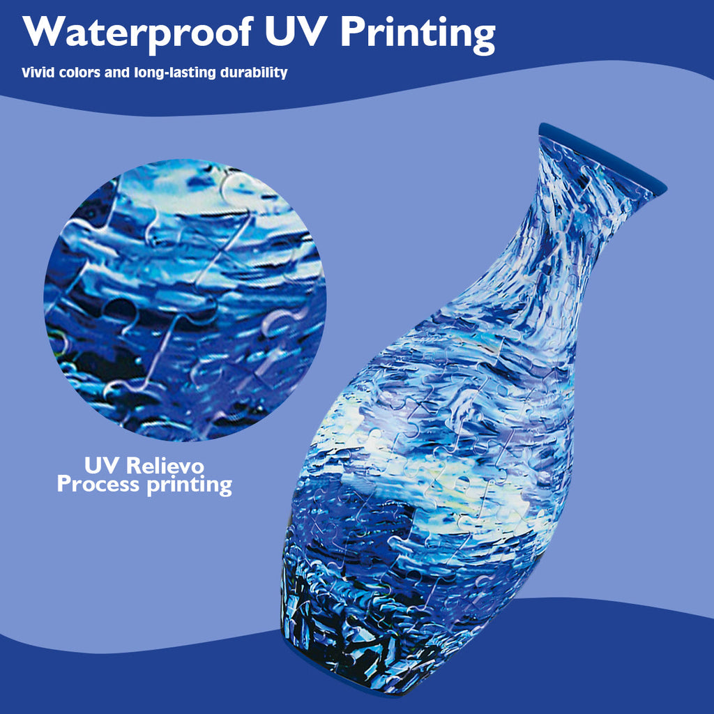 Rubbyoo 3D Jigsaw Puzzle Vase | Waves - image 2