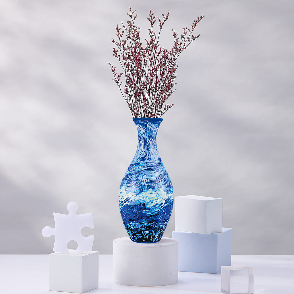 Rubbyoo 3D Jigsaw Puzzle Vase | Waves - image 1