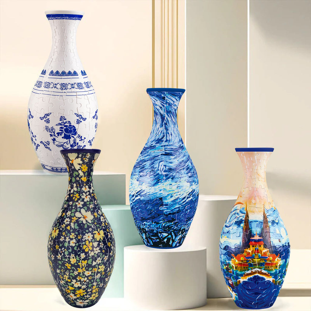 Rubbyoo 3D Jigsaw Puzzle Vase | Waves - image 8