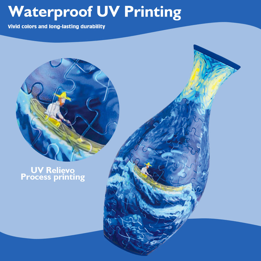 Rubbyoo 3D Jigsaw Puzzle Vase | Boat - image 3