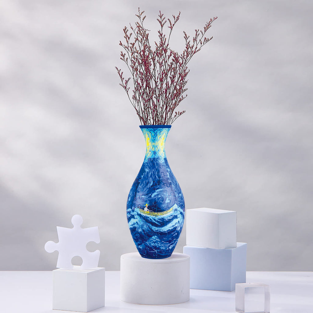 Rubbyoo 3D Jigsaw Puzzle Vase | Boat - image 1