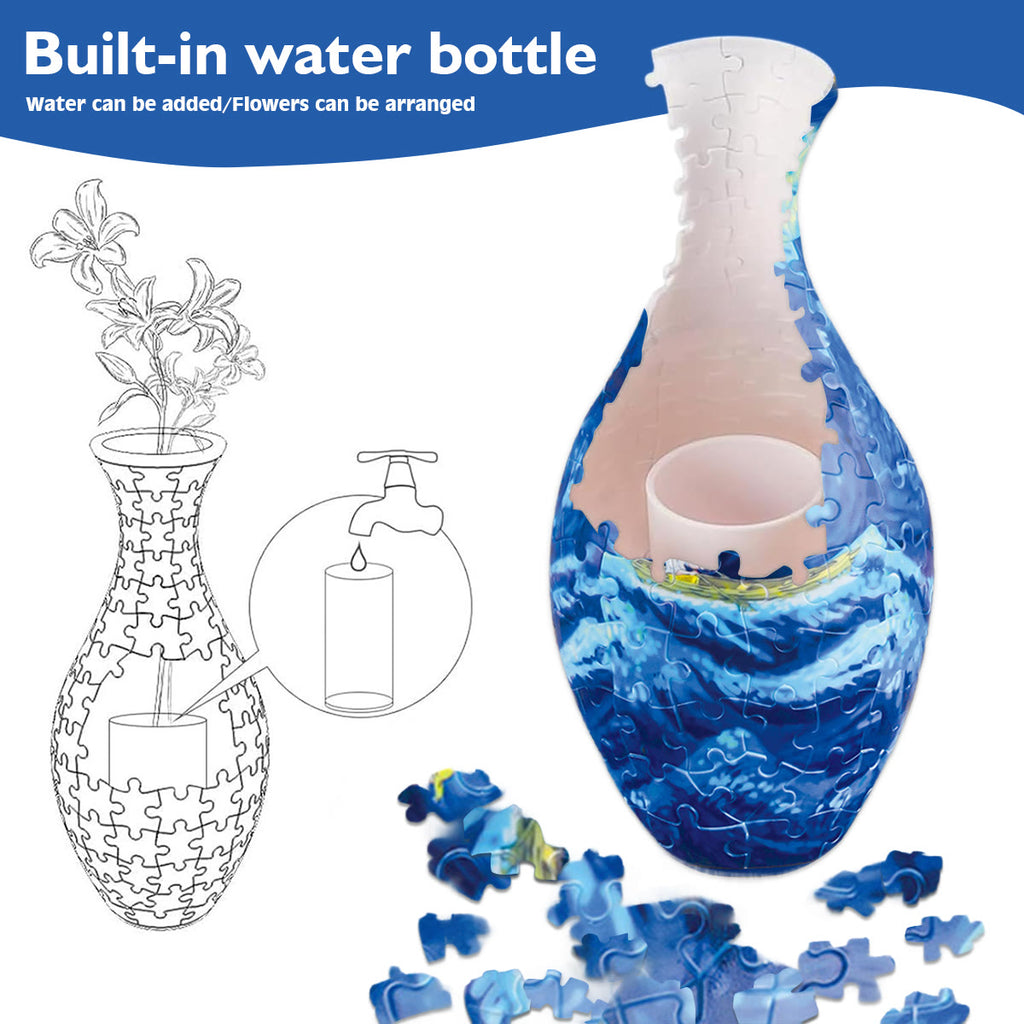 Rubbyoo 3D Jigsaw Puzzle Vase | Boat - image 2