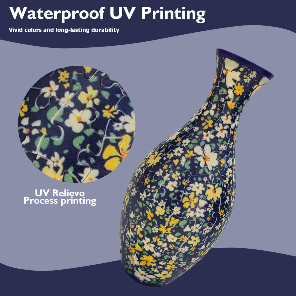Rubbyoo 3D Jigsaw Puzzle Vase | Blossom Whisper - image 3