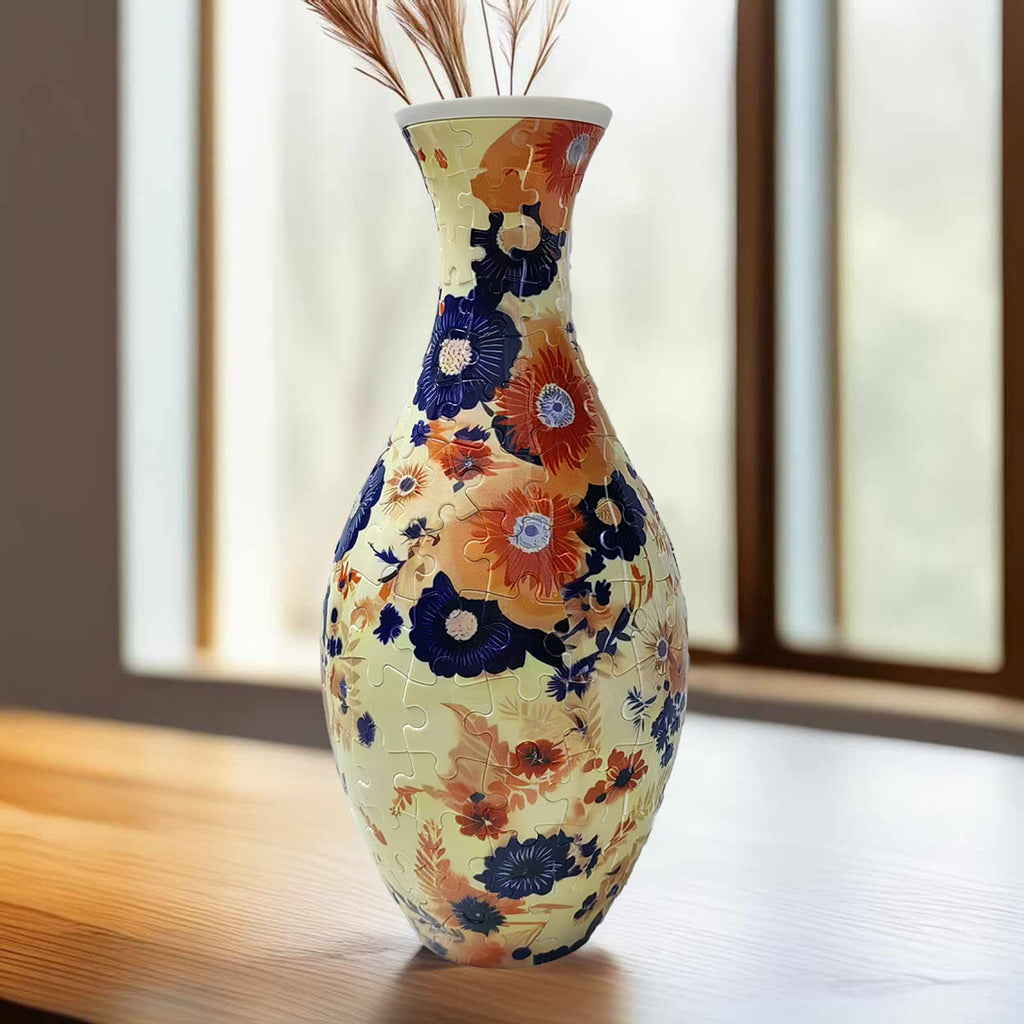 Rubbyoo 3D Jigsaw Puzzle Vase | Amber Bloom - image 7