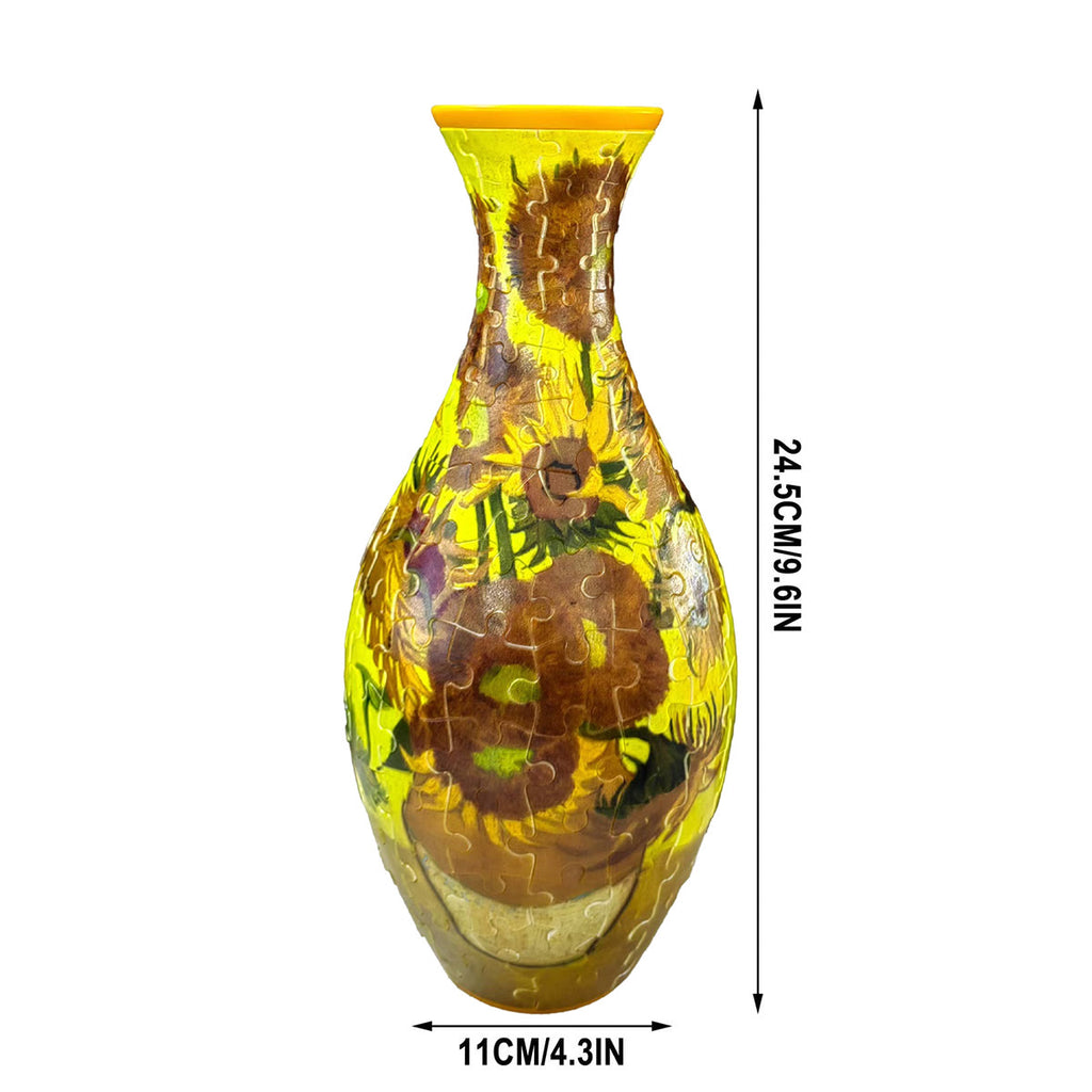 Rubbyoo 3d Jigsaw Puzzle Vase | Sunflower - image 5