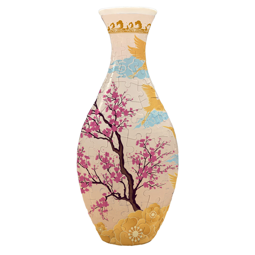 Rubbyoo 3d Jigsaw Puzzle Vase | Sakura Soar - Sakura Soar - image 0
