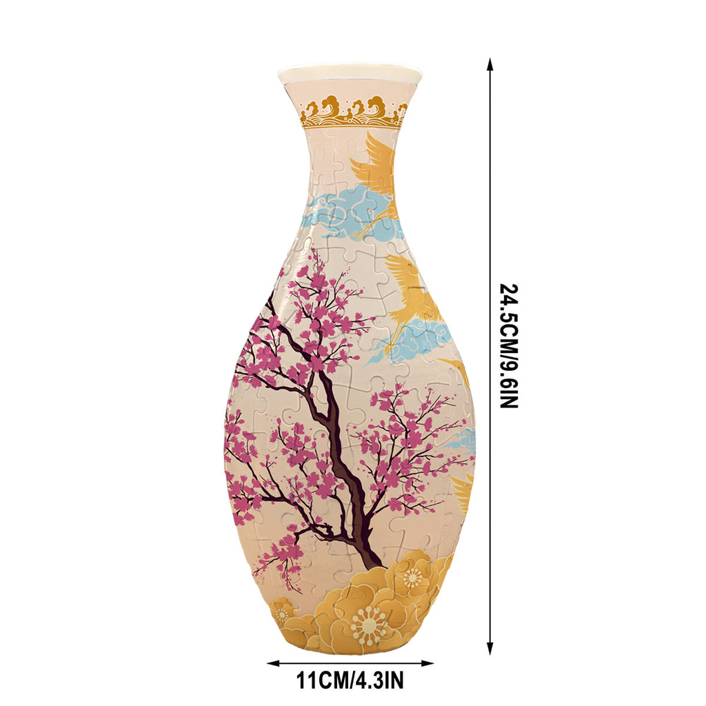 Rubbyoo 3d Jigsaw Puzzle Vase | Sakura Soar - image 5