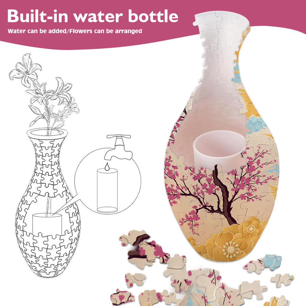Rubbyoo 3d Jigsaw Puzzle Vase | Sakura Soar - image 2