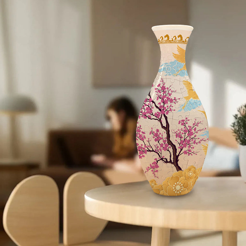 Rubbyoo 3d Jigsaw Puzzle Vase | Sakura Soar - image 6