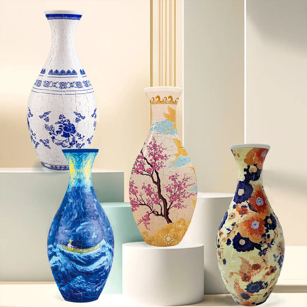 Rubbyoo 3d Jigsaw Puzzle Vase | Sakura Soar - image 8