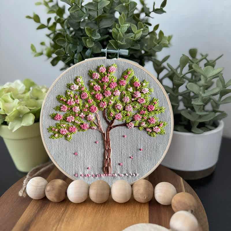 Rubbyoo Embroidery Kit - Pink Blossom  - image 3