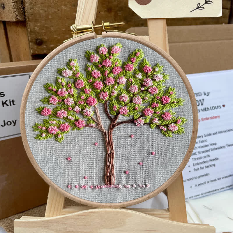 Rubbyoo Embroidery Kit - Pink Blossom  - image 5