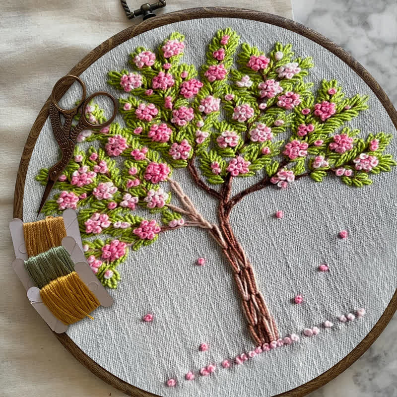 Rubbyoo Embroidery Kit - Pink Blossom  - image 7