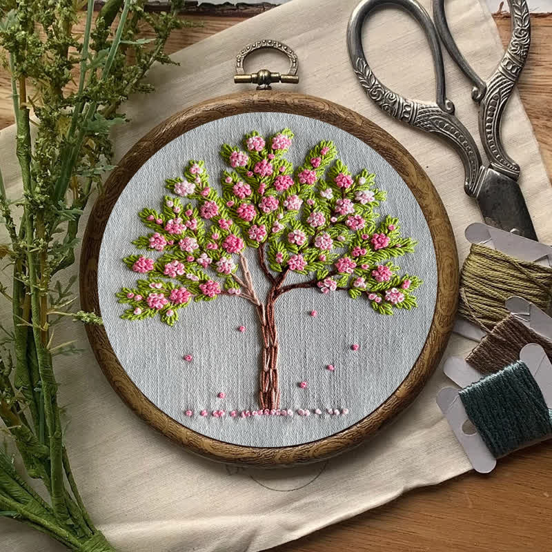 Rubbyoo Embroidery Kit - Pink Blossom  - image 8