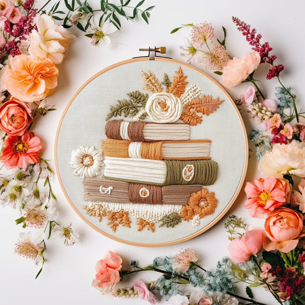 Rubbyoo Embroidery Kit - Autumn Pages | Hand Stitch Cozy Crafts - image 7