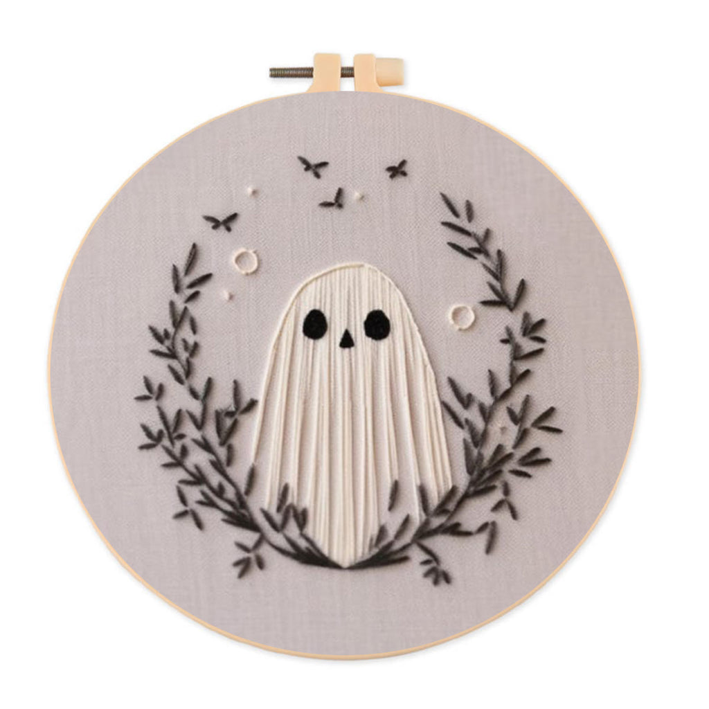 Rubbyoo Embroidery Kit -Whimsical Spirit | Easy Embroidery Kit for Beginners Wall Decor - 20*20cm - image 0