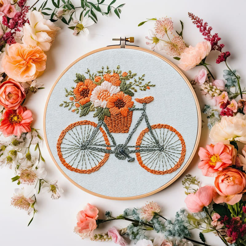 Rubbyoo Embroidery Kit -Pedals and Petals | For Craft Lover  Cozy Crafts - image 6