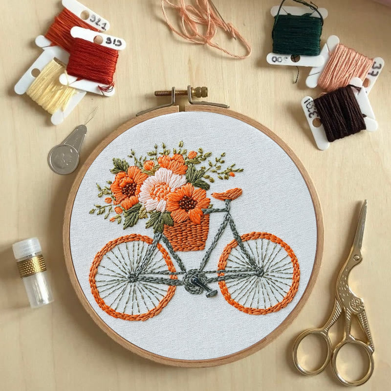 Rubbyoo Embroidery Kit -Pedals and Petals | For Craft Lover  Cozy Crafts - image 2
