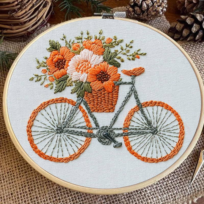 Rubbyoo Embroidery Kit -Pedals and Petals | For Craft Lover  Cozy Crafts - image 7