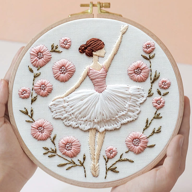 Rubbyoo Embroidery Kit - Graceful Blooms | Diy Kit For Women Hand Stitch - image 4