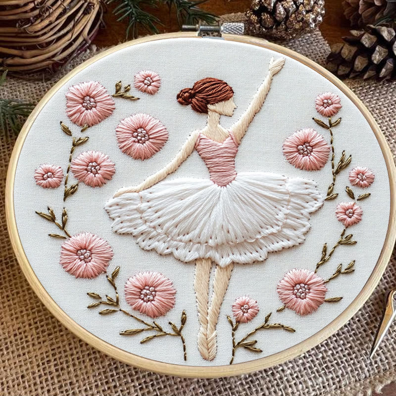 Rubbyoo Embroidery Kit - Graceful Blooms | Diy Kit For Women Hand Stitch - image 7