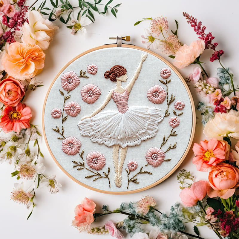 Rubbyoo Embroidery Kit - Graceful Blooms | Diy Kit For Women Hand Stitch - image 6