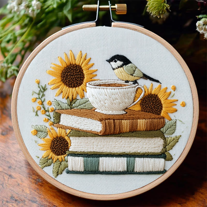 Rubbyoo Embroidery Kit - Sunlit Moments | Cozy Crafts  Wall Decor - image 3