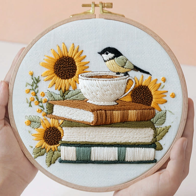 Rubbyoo Embroidery Kit - Sunlit Moments | Cozy Crafts  Wall Decor - image 5