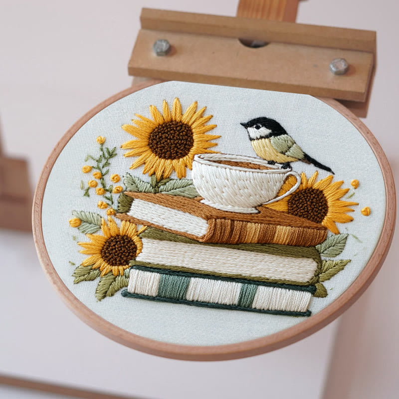 Rubbyoo Embroidery Kit - Sunlit Moments | Cozy Crafts  Wall Decor - image 2