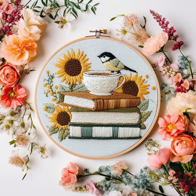 Rubbyoo Embroidery Kit - Sunlit Moments | Cozy Crafts  Wall Decor - image 7