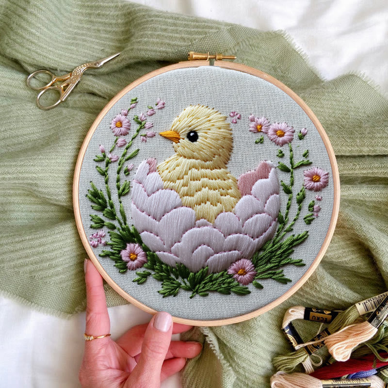 Rubbyoo Embroidery Kit -Spring Chick | Holiday Needlework Gift  DIY Craft Kits - image 6