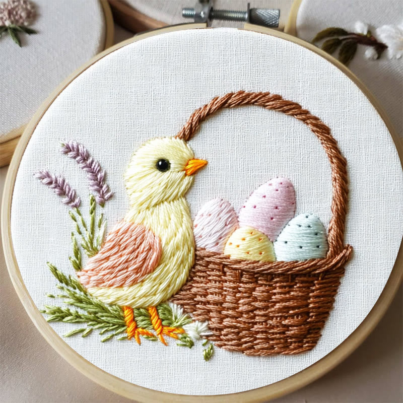 Rubbyoo Embroidery Kit -Easter Chick | Holiday Needlework Gift  DIY Craft Kits - image 4