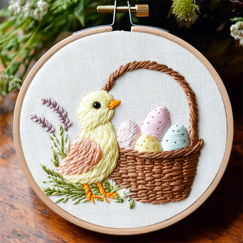 Rubbyoo Embroidery Kit -Easter Chick | Holiday Needlework Gift  DIY Craft Kits - image 5